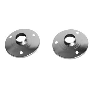 Set flanche 16 mm cromado 2 unidades Metalhsa