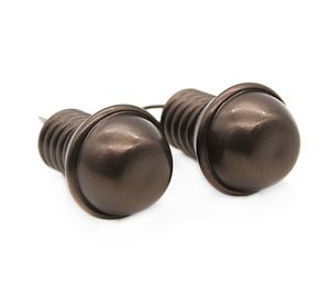 Terminal voluta 5/8'' Darkness óxido 2 unidades Ferrato