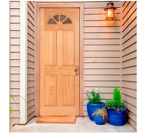 Puerta Pino Radiata Ibiza 4 Paneles 80x200 cm Moldupanel