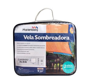 Vela sombreadora 3x3 m cuadrado Marienberg
