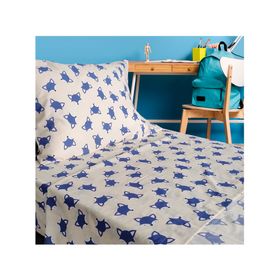 Juego de sábanas infantil 1 plaza 144 hilos Fox