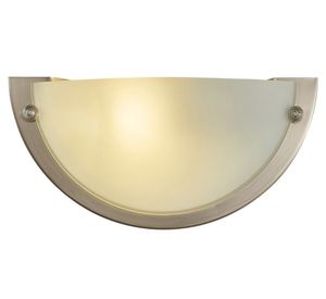 Plafón medio circulo Piazzi 1L E27