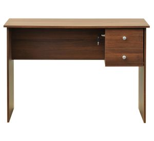 Escritorio 2 cajones nogal Mobikit.