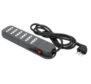 Alargador con interruptor 6 posiciones 1,5 m gris Bticino