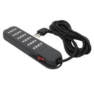 Alargador con interruptor 6 posiciones 3 m gris Bticino