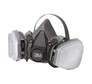 Respirador para pintar con filtros intercambiables 3M