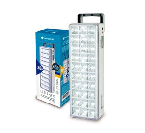 Lámpara de emergencia 30 LED 8 horas Powerlab