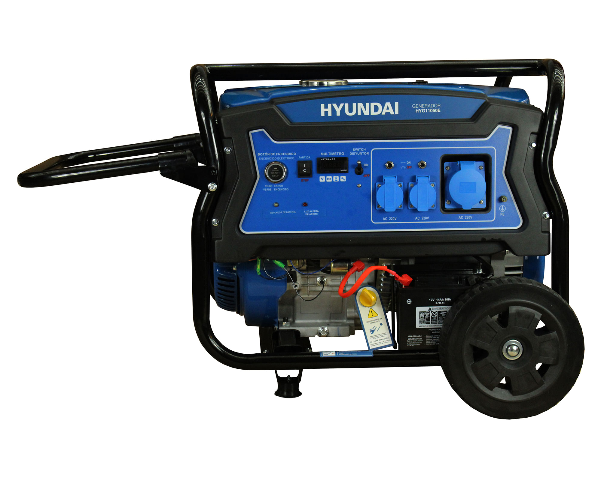 Generador a gasolina 82HYG11050E 8300W 25 lt