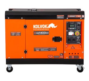 Generador eléctrico a diésel trifásico 11200W Kolvok