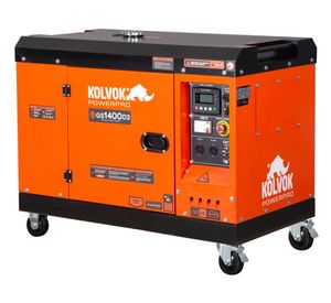 Generador eléctrico a diésel trifásico 11200W Kolvok