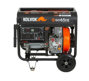 Generador eléctrico diésel monofásico GO65DE 6.5 KVA