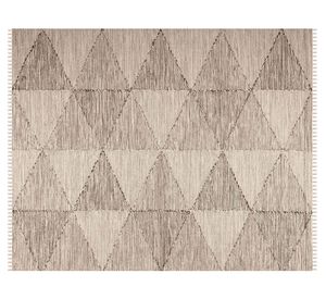 Alfombra 230x160 cm Handwoven Natural geométrico gris Dib