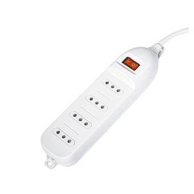 Alargador múltiple 4 posiciones 1,5 m AT104-1.5 blanco Ante