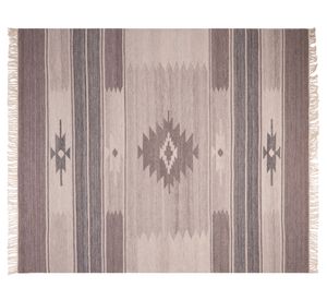 Alfombra 160x230 cm Handwoven Eco Ethnic taupe Dib