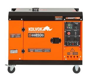 Generador eléctrico diésel insonoro GS850D 6.5 KVA