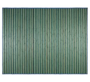 Alfombra bambú mixto 140x200 cm azul Dib