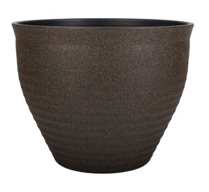 Macetero Hazel marrón Outzen