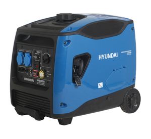 Generador inverter eléctrico gasolina 4000W 12 lt HYD4000i Hyundai