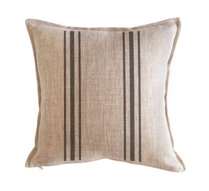 Cojín 45x45 cm Frenchlines black 1 arena