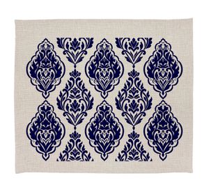 Individual Arabesque crudo linet 42x36 cm 4 un.