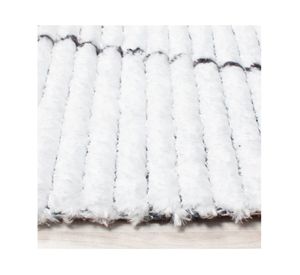 Alfombra 160x230 cm Mystique blanco/ gris Dib