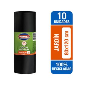 Bolsa de basura Jardín80x120 cm 10 un.