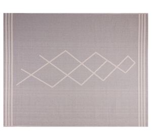 Alfombra living-comedor 120 x 170 cm Nativo gris Dib