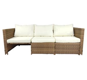 Set terraza 4 personas Amanda caramelo El Barco