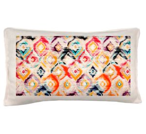 Cojín 50x30 cm Tapiz color 4 crudo