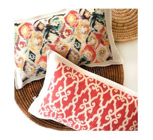 Cojín 50x30 cm Tapiz color 4 crudo