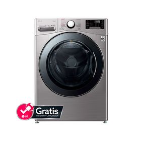Lavadora-Secadora 22 kg frontal WD22VV2S6.ASSPECL gris LG