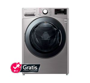 Lavadora-Secadora 22 kg frontal WD22VV2S6.ASSPECL gris LG