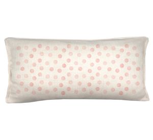 Cojín decorativo Puntos Rosa linet multicolor 70x35 cm