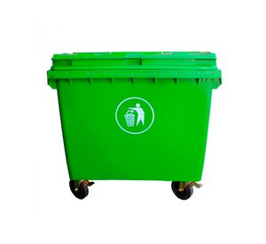 Basurero 1100 litros verde