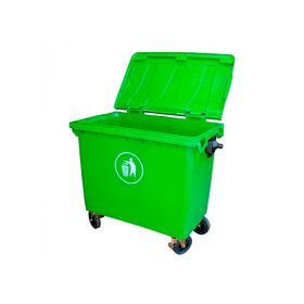 Basurero 1100 litros verde