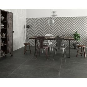 Porcelanato Urban Concrete antracita 117x58 cm 2.04 mt2
