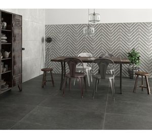 Porcelanato Urban Concrete antracita 117x58 cm 2.04 mt2