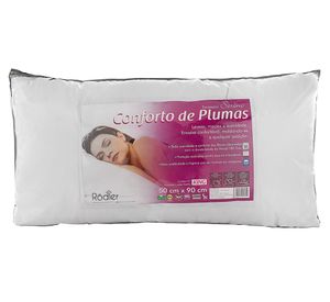 Almohada plumas 50x70 cm RDH869 blanco