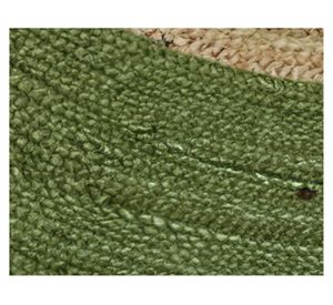 Alfombra redonda 150 cm Cancun verde