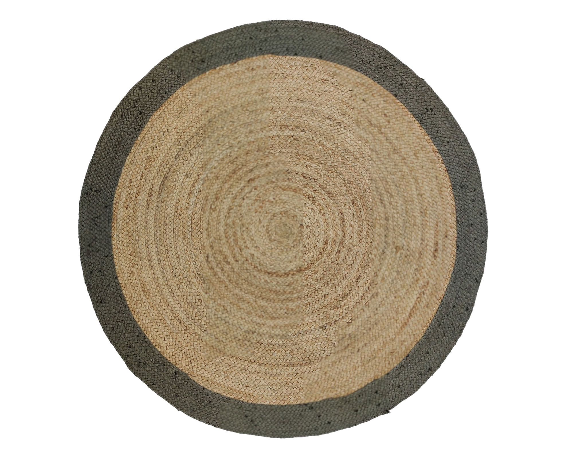 DIB Alfombra redonda 150 cm Cancun gris