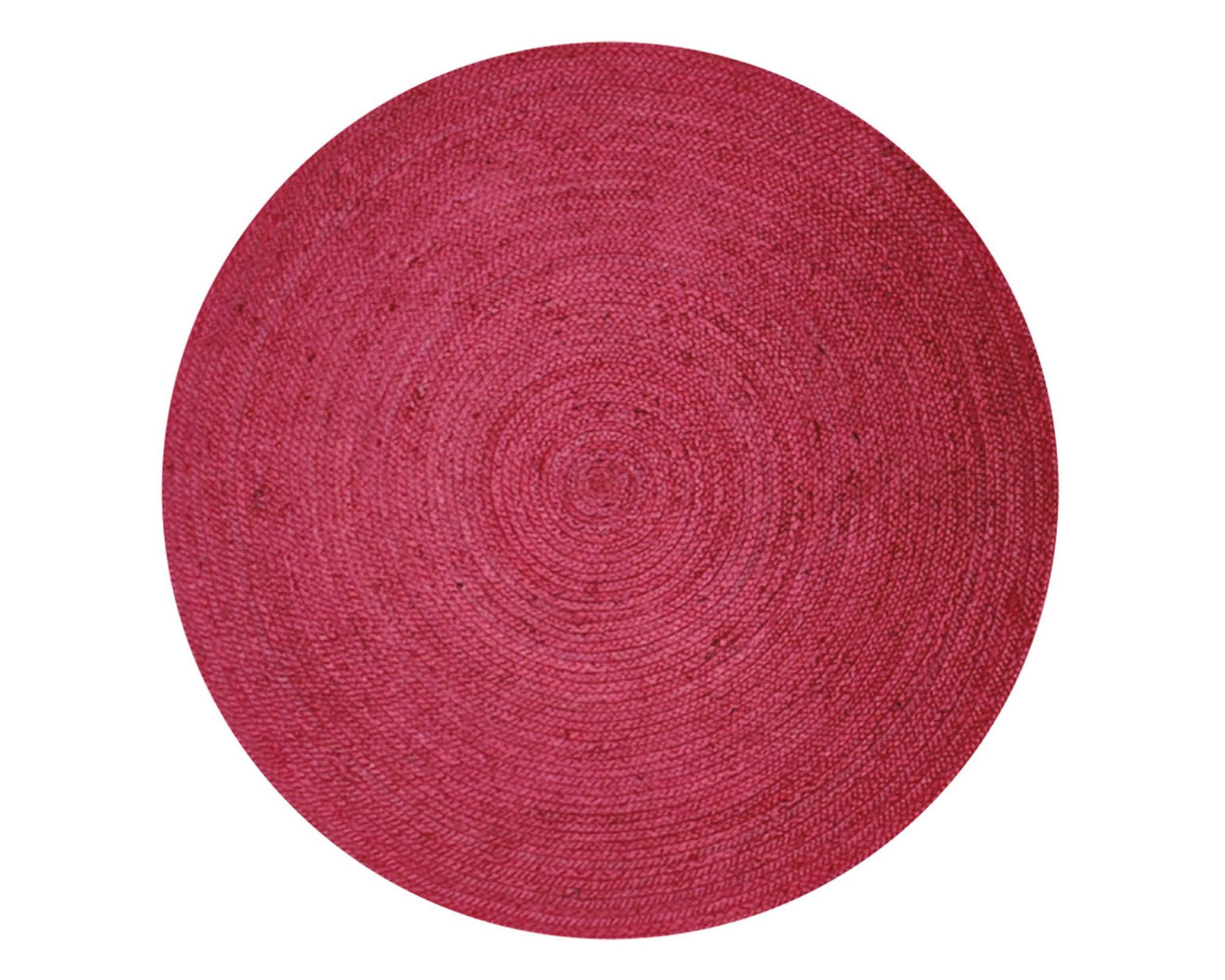 DIB Alfombra redonda 150 cm Maui fucsia