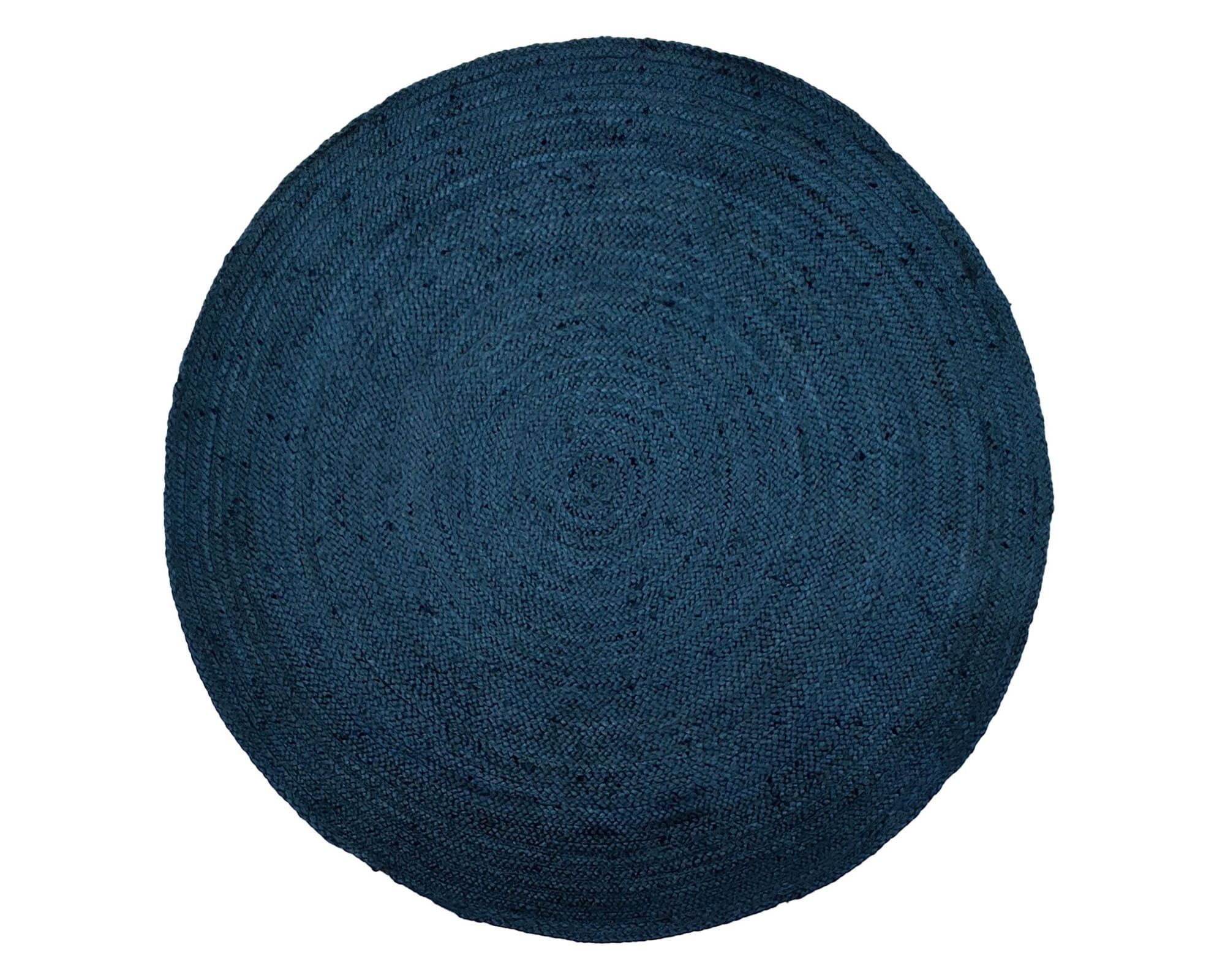 DIB Alfombra redonda 150 cm Maui azul