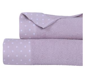 Set toalla Elite lila 2 piezas