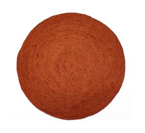 Alfombra redonda 150 cm Maui naranjo