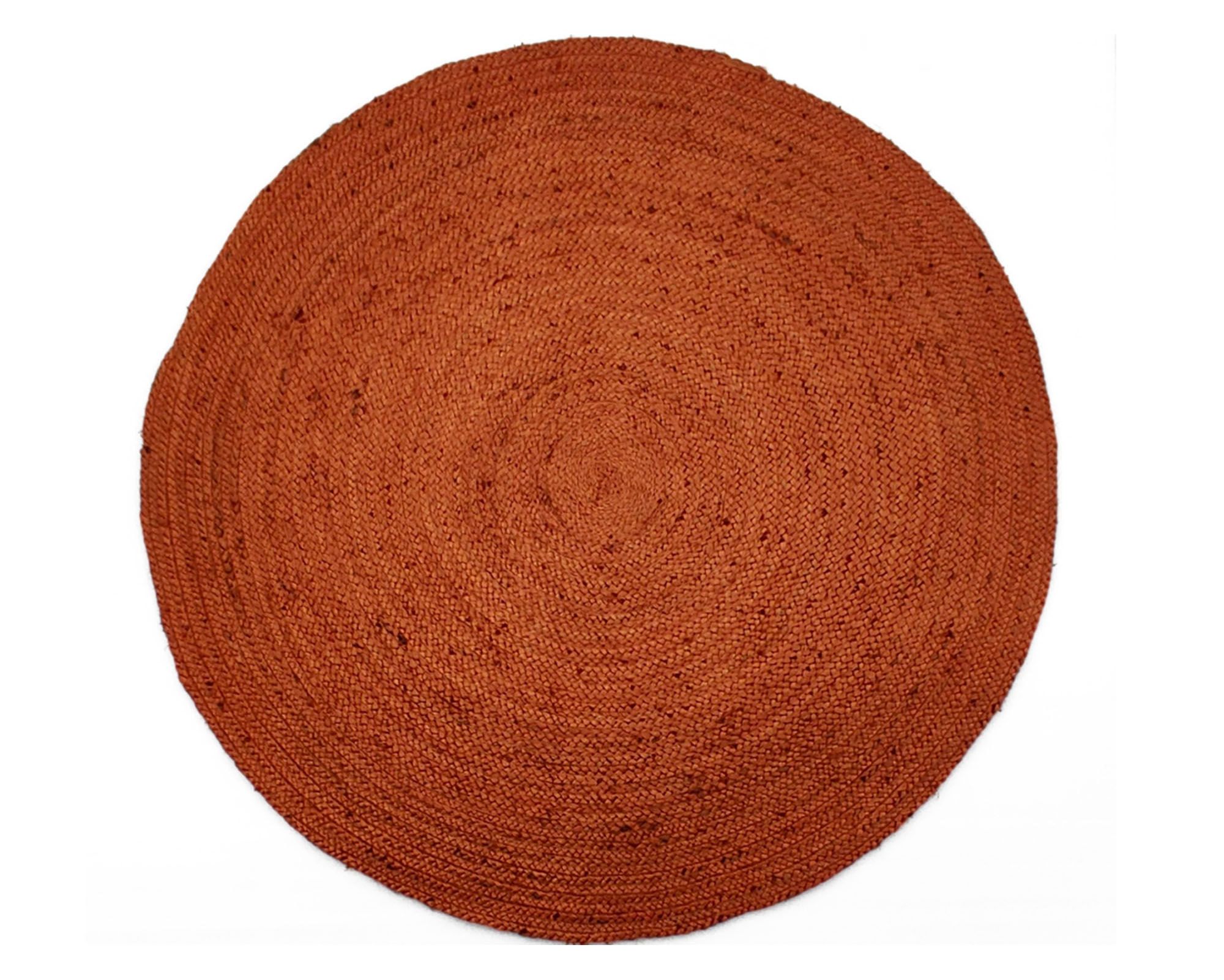 DIB Alfombra redonda 150 cm Maui naranjo