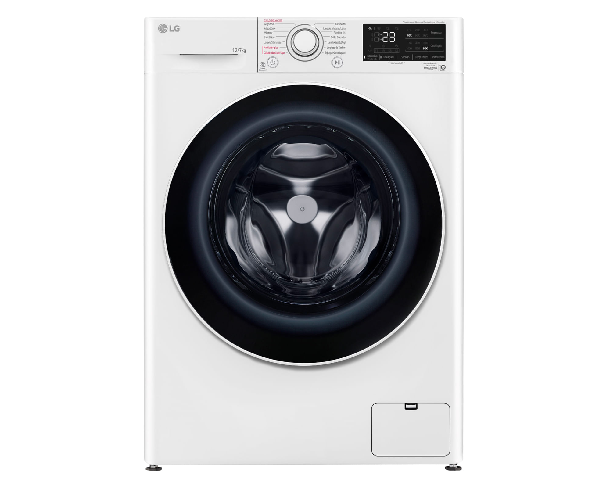 LG Lavadora/secadora 12/7 kg WD12WVC5S6
