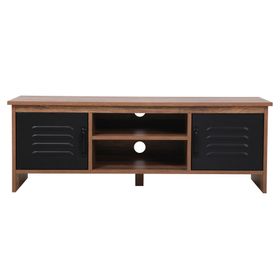 Rack TV Lucca natural/negro