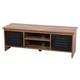 Rack TV Lucca natural/negro