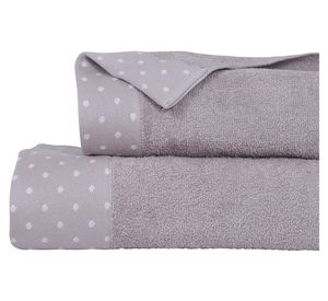 Set toalla Elite taupe 2 piezas