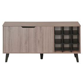 Rack TV 50" Kazan Cp roble santana con negro